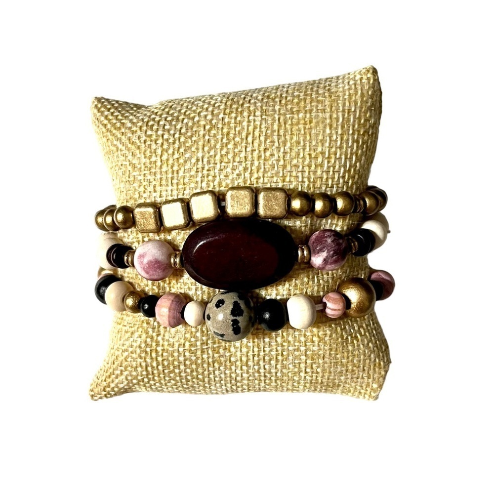Universal Threads Genuine Stone Bracelets New With Tags